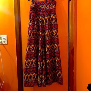 TRUTH Multi color Cover Up Pants Size L